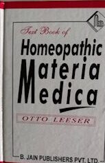 Text Book of Homeopathic Materia Medica by Otto Leeser